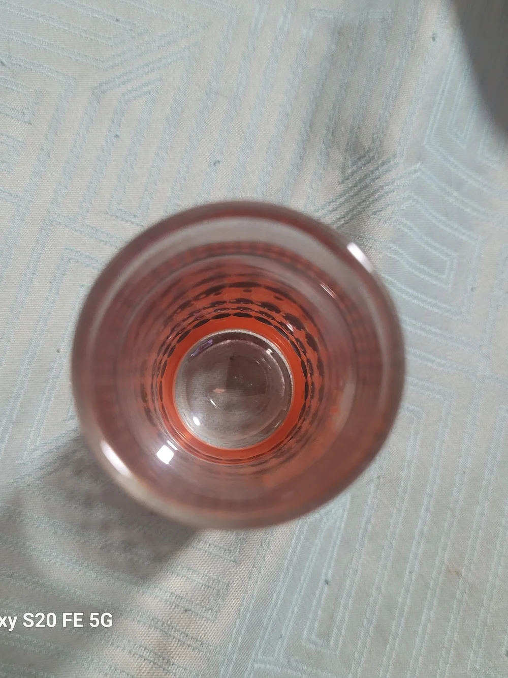 Tequila Rose Branded Red Accent Shot Glass